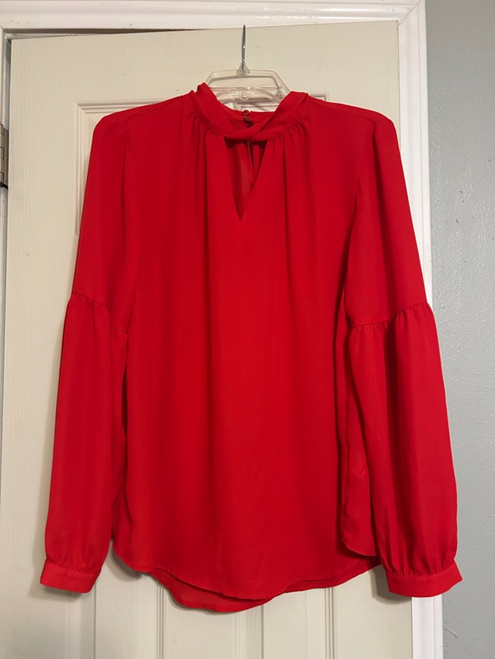 *Pick 5 for $20* Laurie Felt red blouse